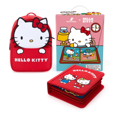 MY FIRST BOOK 蒙特梭利寶寶布書 Hello Kitty 紅色 香港行貨