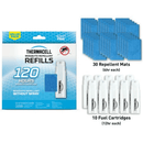 懾蚊傘 Thermacell THE-R10 120小時驅蚊器補充套裝 香港行貨