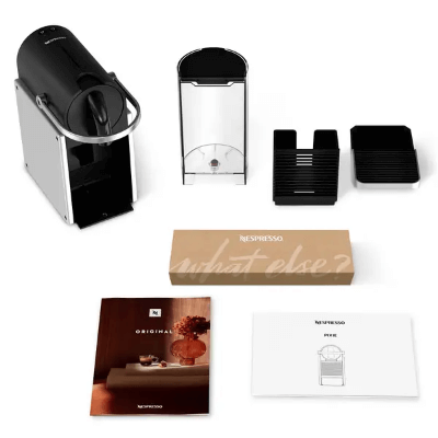 Nespresso Pixie Re-design 膠囊咖啡機 D62 銀色 香港行貨