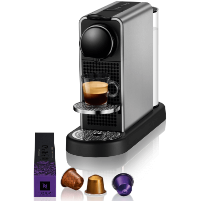 Nespresso Citiz Platinum 膠囊咖啡機 C140 鈦金屬色 香港行貨